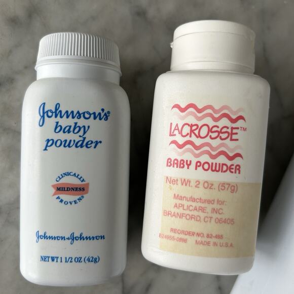 Johnsons Baby Powder TALC Fragrance 1.5oz + Meijer Muppet 15oz LaCrosse USA open - Picture 3 of 9